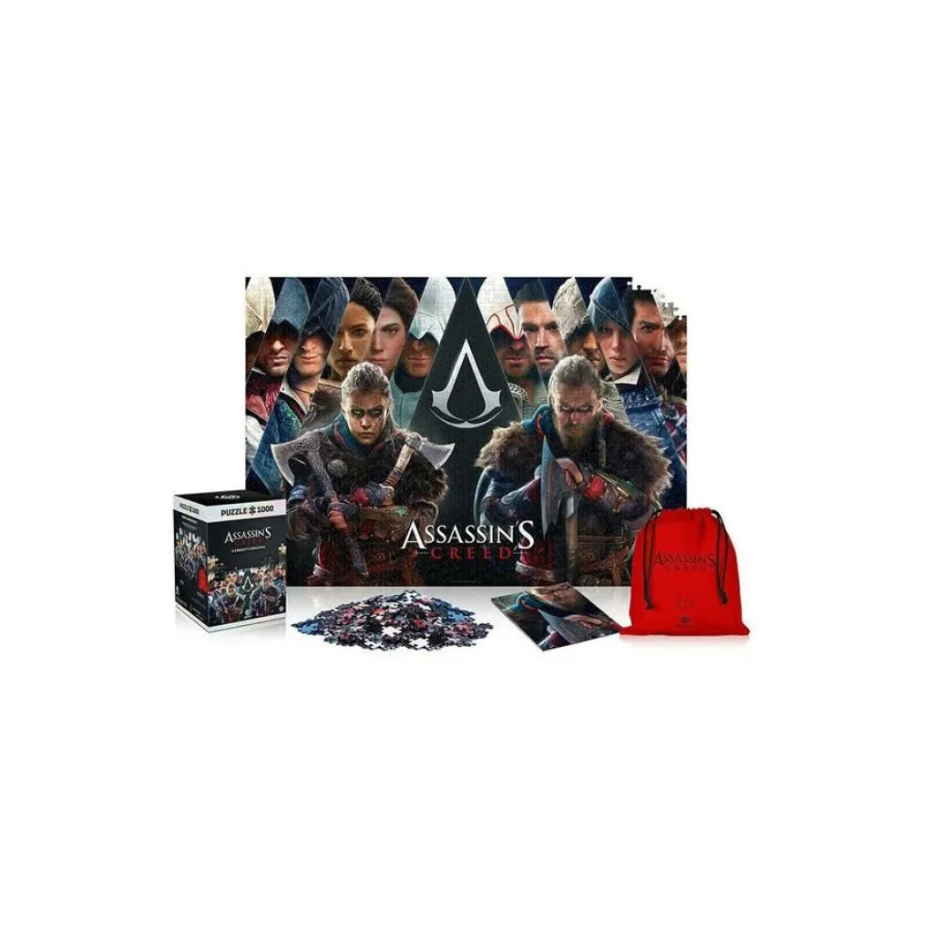 Пазл Assassins Creed Legacy puzzles 1000 ел., 5908305236009 UA