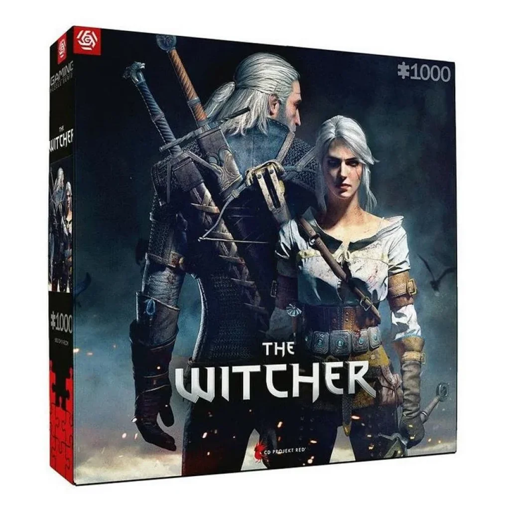 Пазл Witcher: Geralt & Ciri Puzzles 1000 ел., 5908305236023 UA