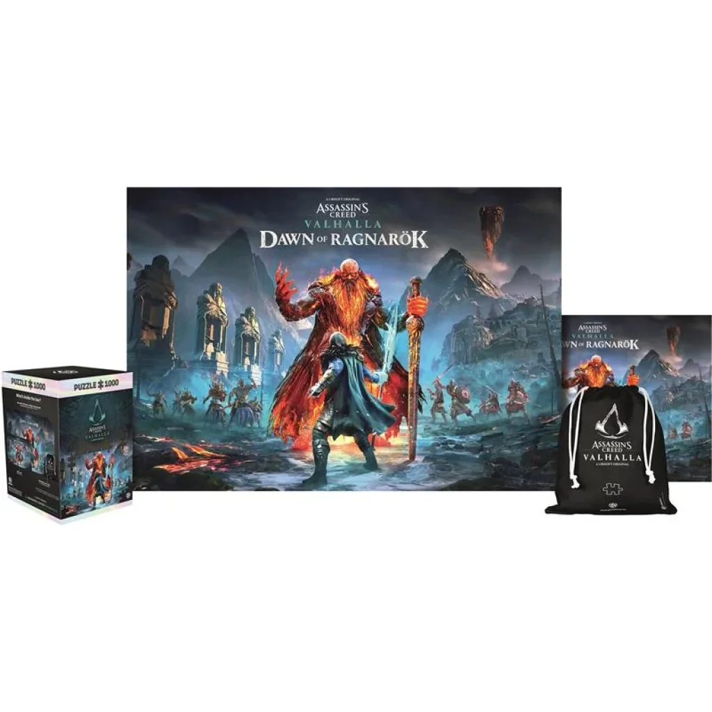 Пазл Assassin's Creed Valhalla: Dawn of Ragnarok Puzzles 1000 ел., 5908305238454 UA