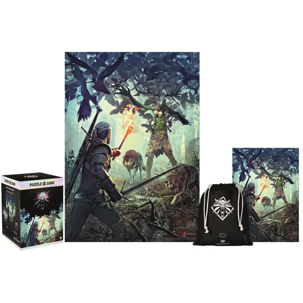 Пазл Witcher: Leshen Puzzles 1000 ел., 5908305238478 UA