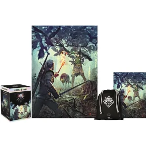 Пазл Witcher: Leshen Puzzles 1000 ел., 5908305238478 UA