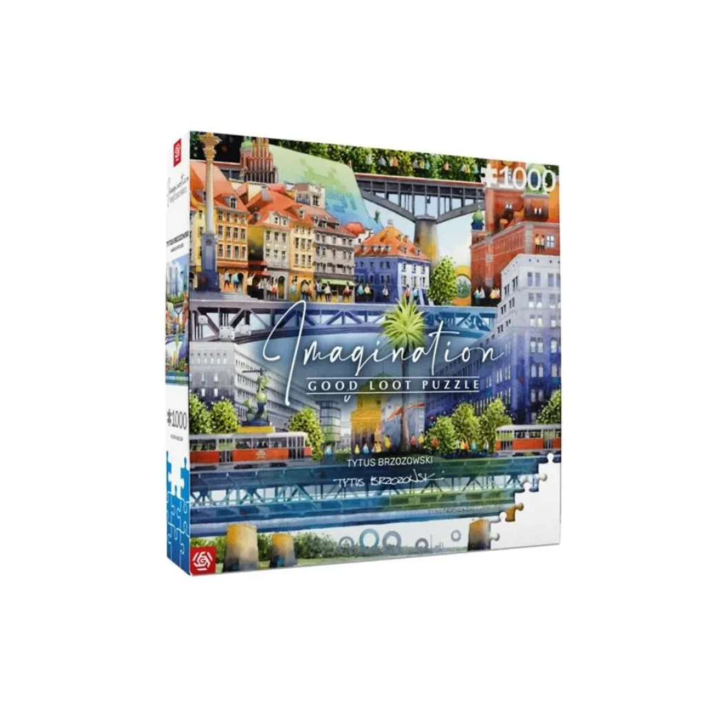 Пазл Imagination: Tytus Brzozowski Warsaw Bridges 1000 ел., 5908305239666 UA