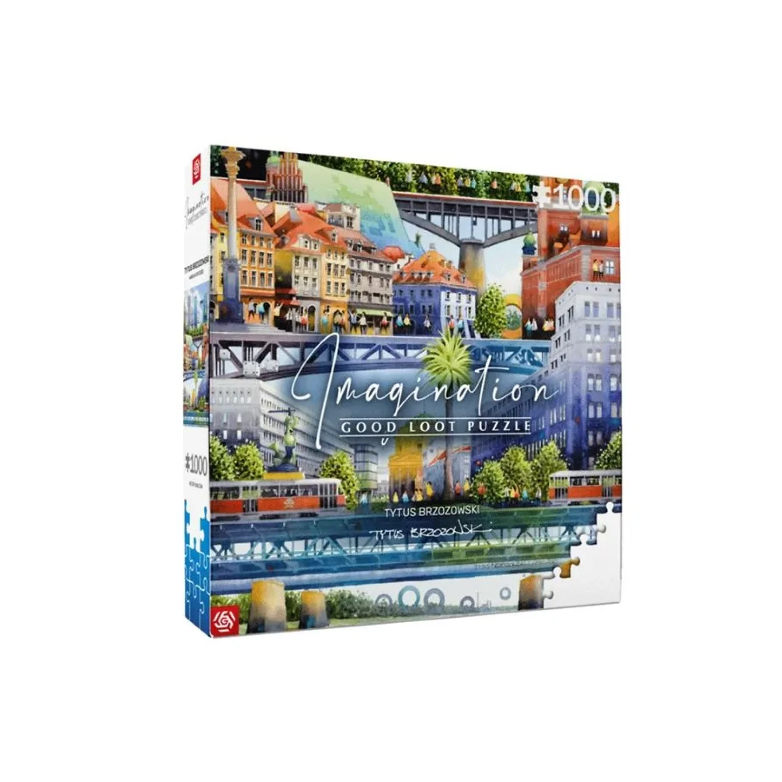Пазл Imagination: Tytus Brzozowski Warsaw Bridges 1000 ел., 5908305239666 UA