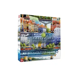 Пазл Imagination: Tytus Brzozowski Warsaw Bridges 1000 ел., 5908305239666 UA