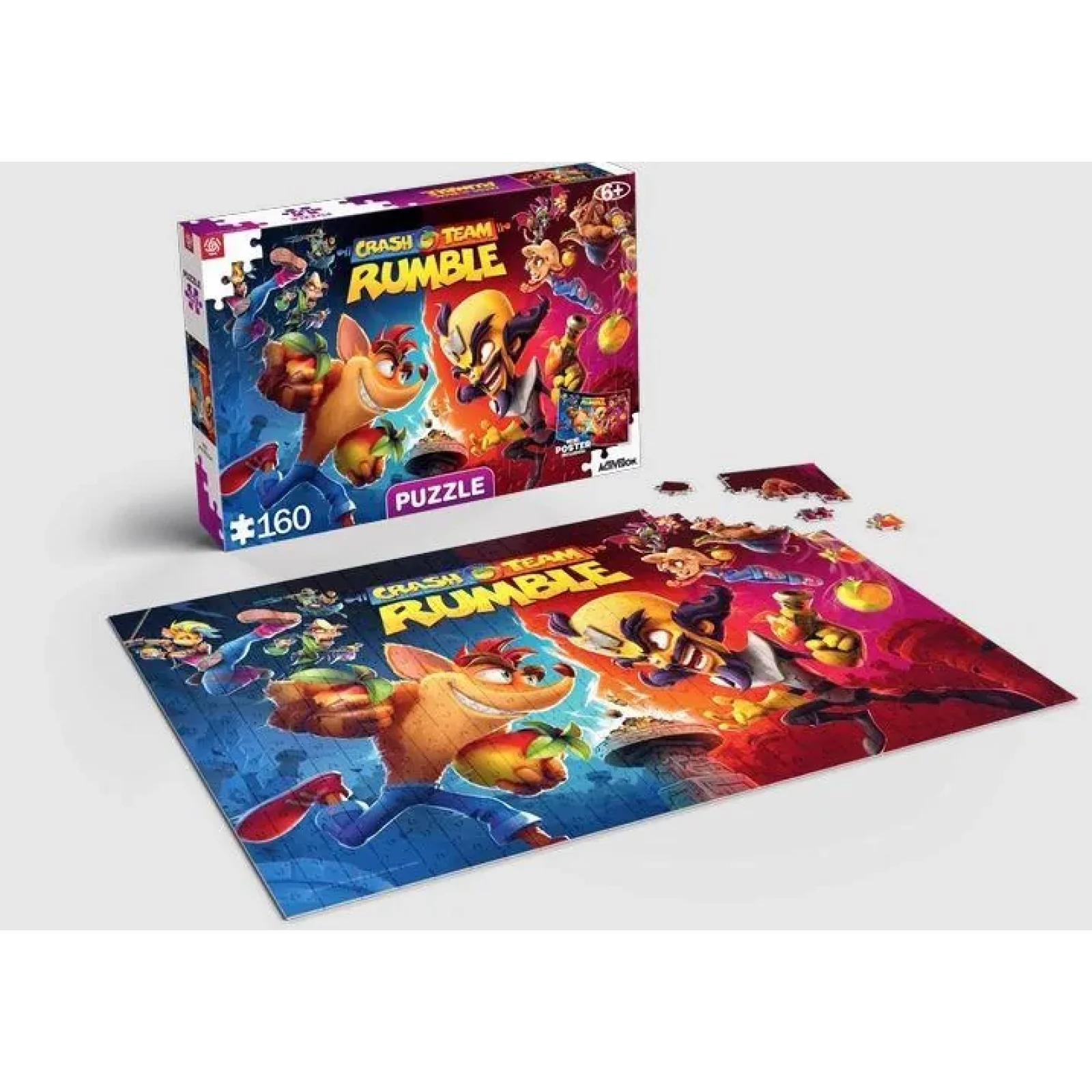 Пазл Crash Bandicoot 4: It's About Time Puzzles 160 ел., 5908305240365 UA