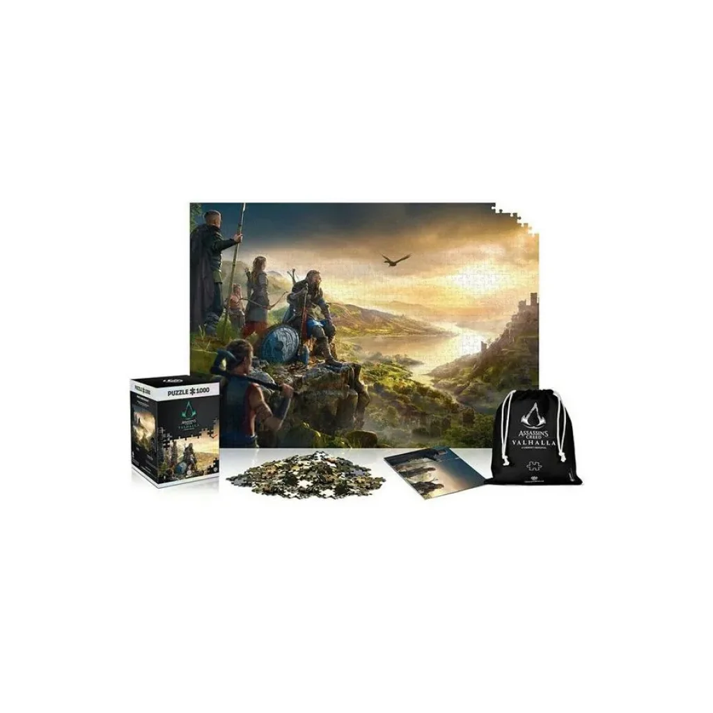 Пазл Assassins Creed Valhalla: Vista of England puzzles 1000 ел., 5908305240457 UA