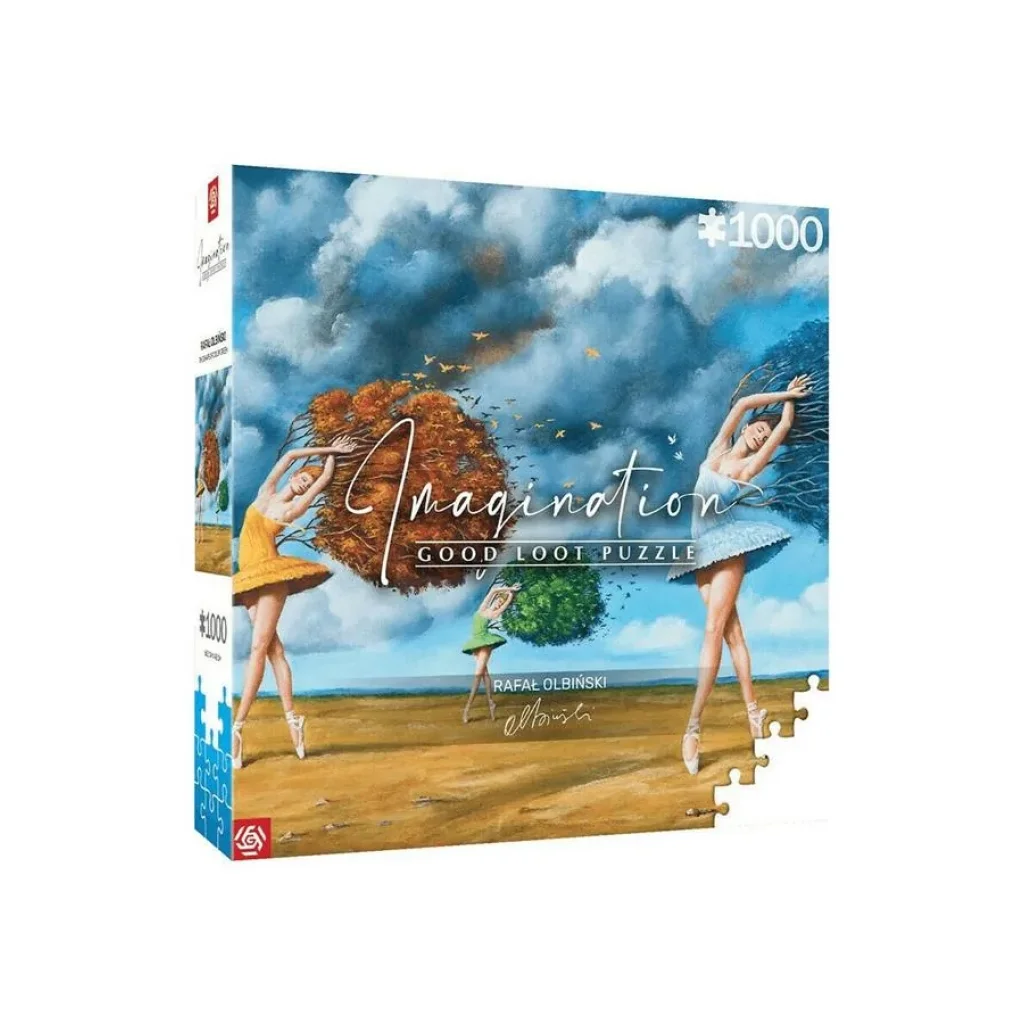 Пазл Imagination: Rafal Olbinski The Shape of Color Green 1000 ел., 5908305243717 UA