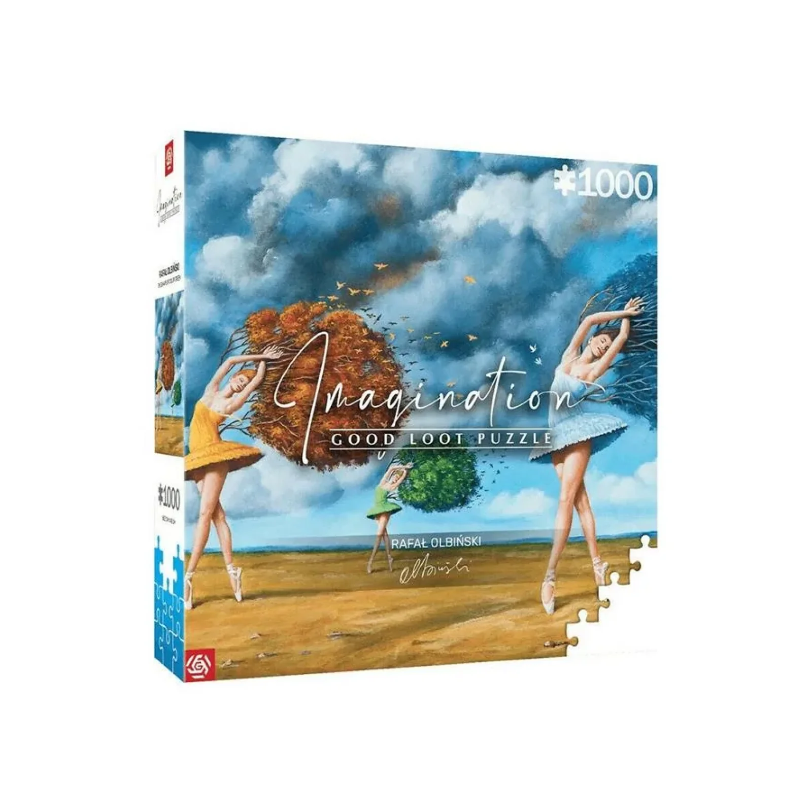 Пазл Imagination: Rafal Olbinski The Shape of Color Green 1000 ел., 5908305243717 UA