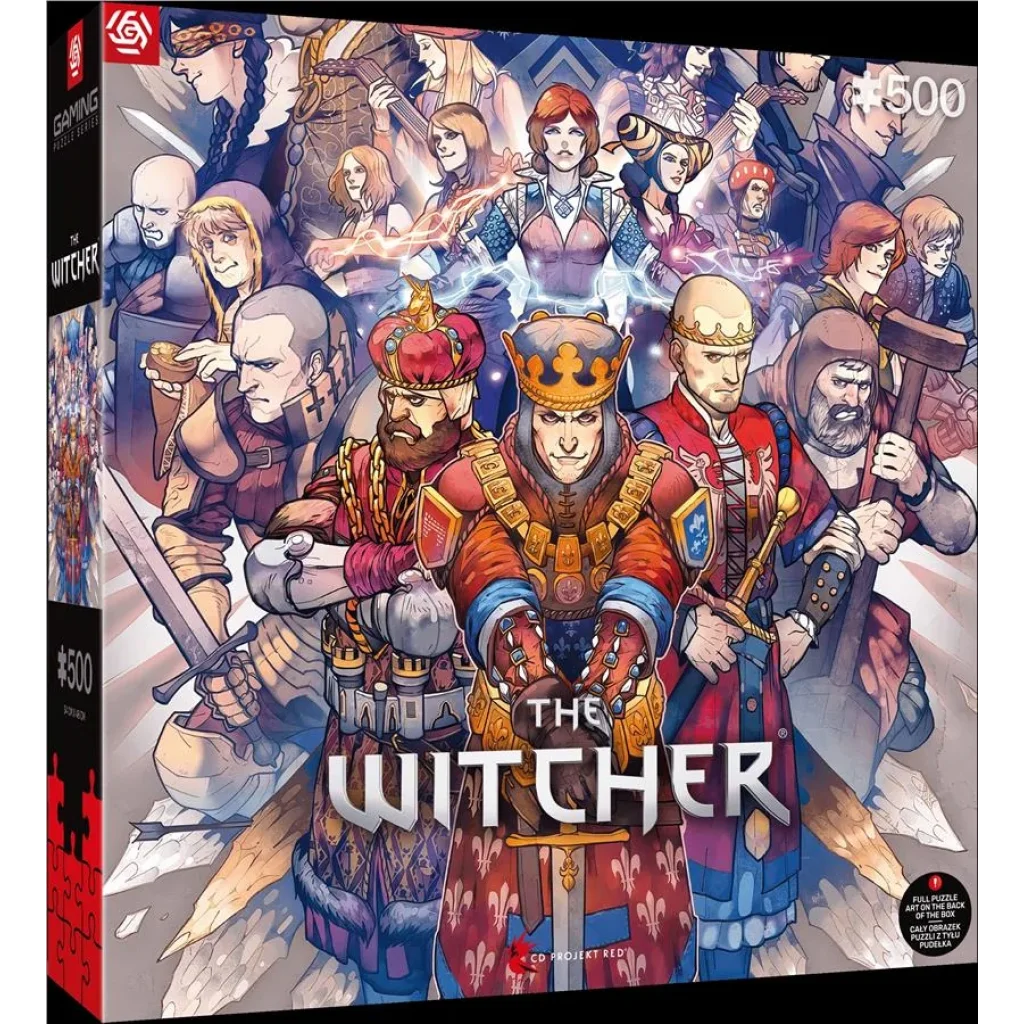 Пазл The Witcher Northern Realms 500 ел., 5908305246756 UA