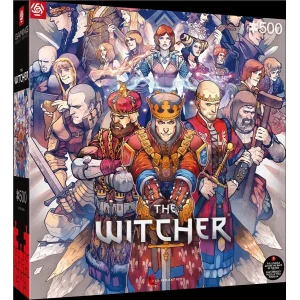 Пазл The Witcher Northern Realms 500 ел., 5908305246756 UA