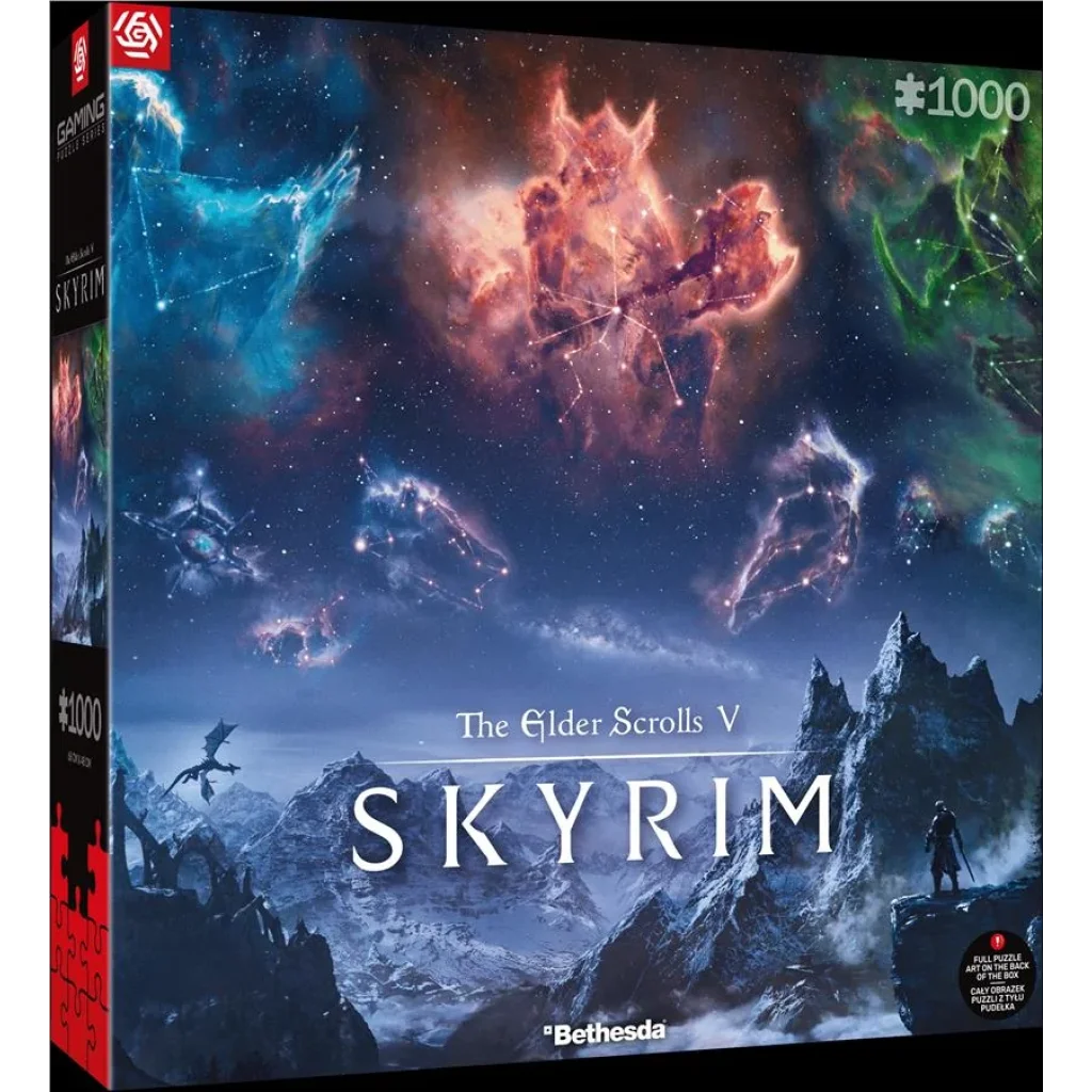 Пазл The Elder Scrolls V – Skyrim 1000 ел., 5908305246763 UA