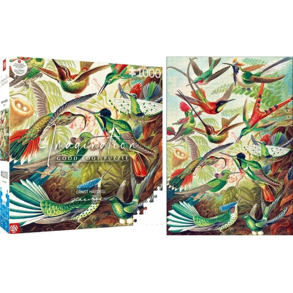Пазл Imagination: Ernst Haeckel Hummingbirds 1000 ел., 5908305246794 UA