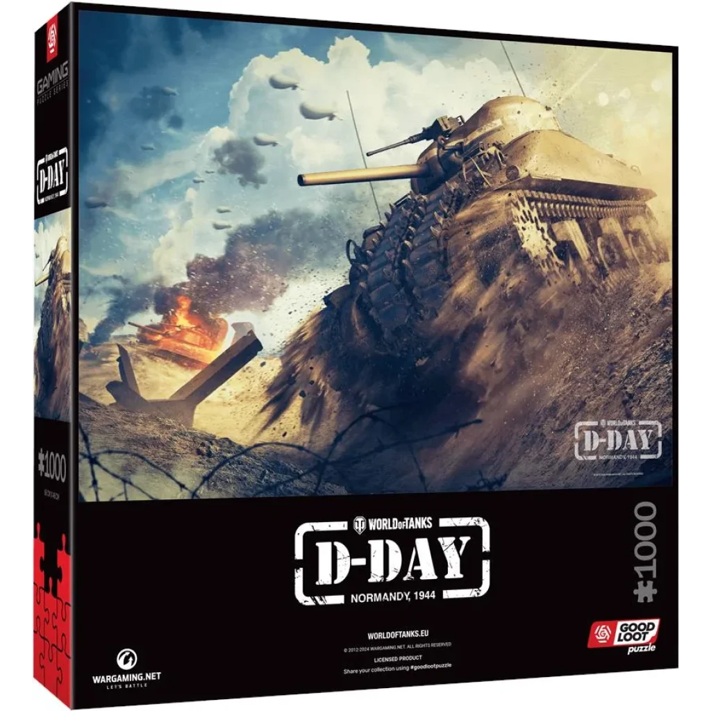 Пазл World of Tanks D-DAY 1000 ел., 5908305247524 UA