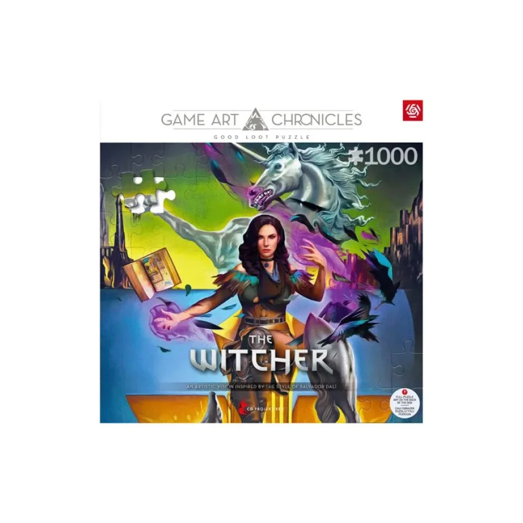 Пазл The Witcher Yennefer & Salvador Dali 1000 ел., 5908305247555 UA