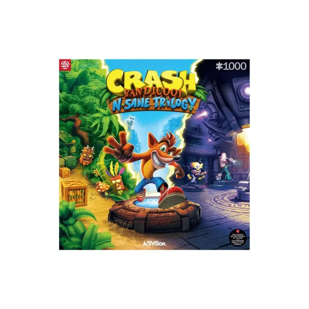 Пазл Crash Bandicoot N Sane Trilogy 1000 ел., 5908305247920 UA