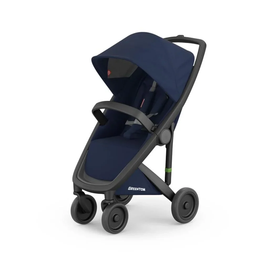 Прогулянкова коляска Greentom Classic Blue-Black, 8718858972210 UA