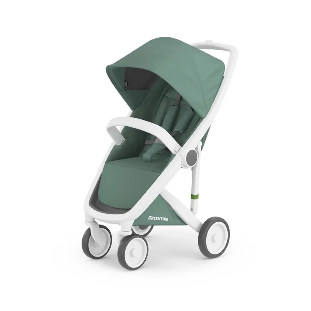Прогулянкова коляска Greentom Classic Sage-White, 8719323770836 UA