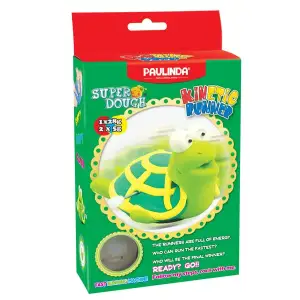 Маса для ліплення Paulinda Super Dough Running Race Черепаха заводний механізм PL-081183-3 UA