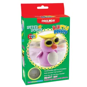 Масса для лепки Paulinda Super Dough Running Race Сова заводной механизм PL-081183-4 UA