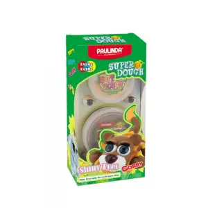 Маса для ліплення Paulinda Super Dough Shiny Eyes Лев Cobby глянцеві очі PL-081377-3 UA
