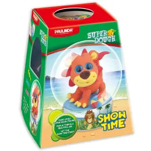 Маса для ліплення Paulinda Super Dough Show time Лев PL-081459-1 UA