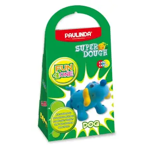 Масса для лепки Paulinda Super Dough Fun4one Собака (подвижные глаза )PL-1562 UA