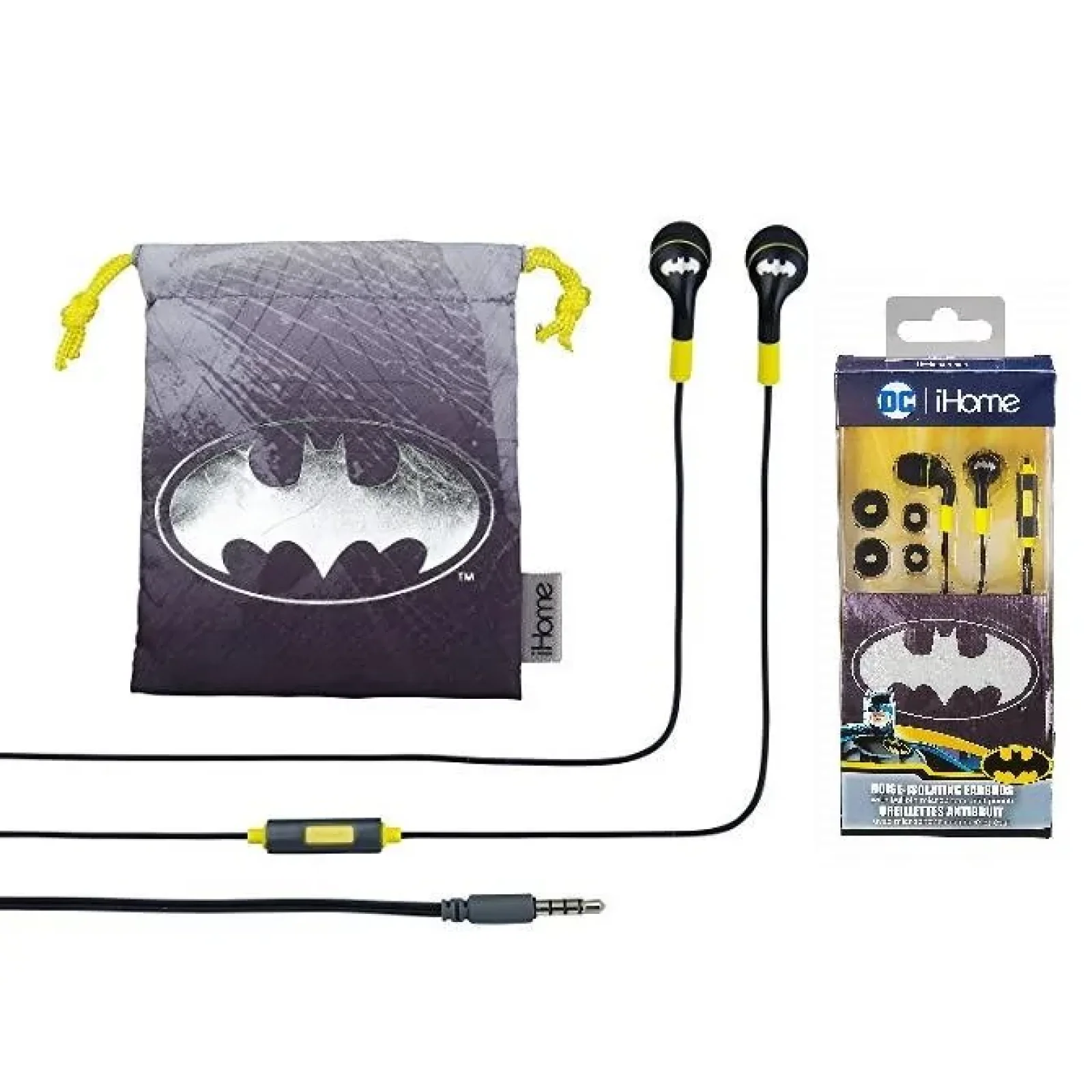 Гарнитура eKids iHome Warner Bros BatMan Mic UA