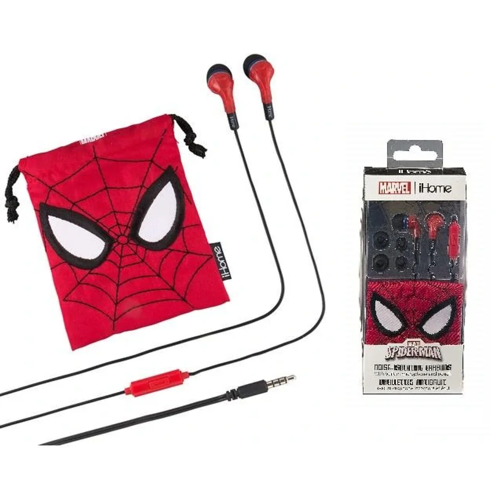 Наушники eKids/iHome, MARVEL, SpiderMan, Mic UA