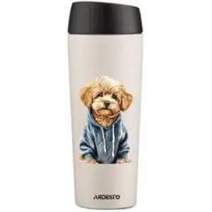Термокружка ARDESTO Coffee Time Maltipoo 450мл бежевая (AR2645MP) UA