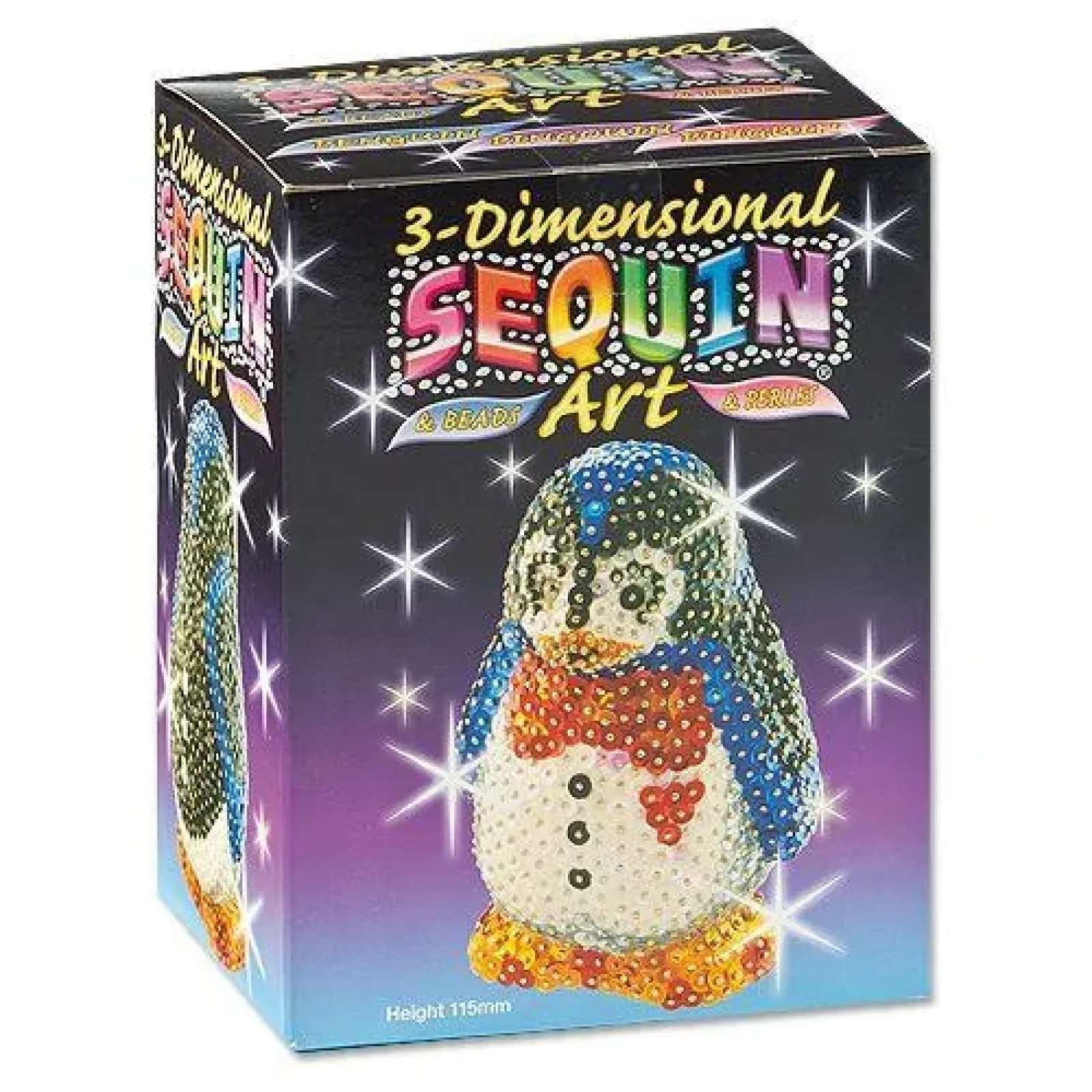 Набор для творчества Sequin Art 3D Penguin SA0503 UA
