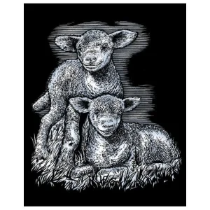 Набір для творчості Sequin Art ARTFOIL SILVER Lambs SA0538 UA