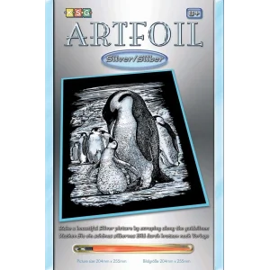 Набір для творчості Sequin Art ARTFOIL SILVER Penguins SA0609 UA