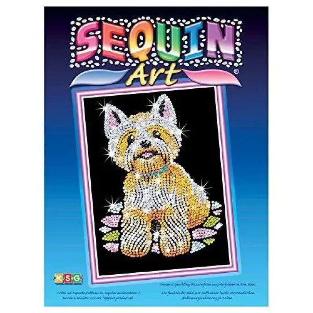 Набір для творчості Sequin Art BLUE Westie SA0827 UA