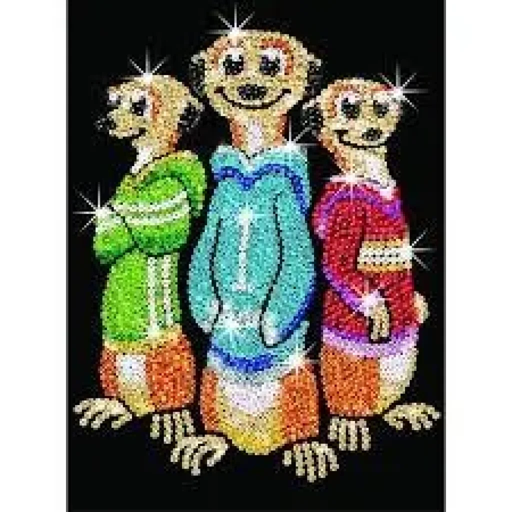 Набір для творчості Sequin Art RED Rascals Meerkats SA1008 UA