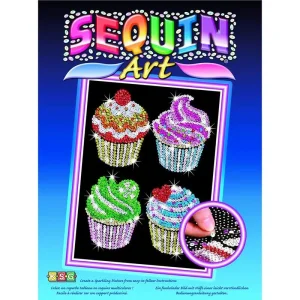 Набор для творчества Sequin Art BLUE Cupcakes SA1130 UA