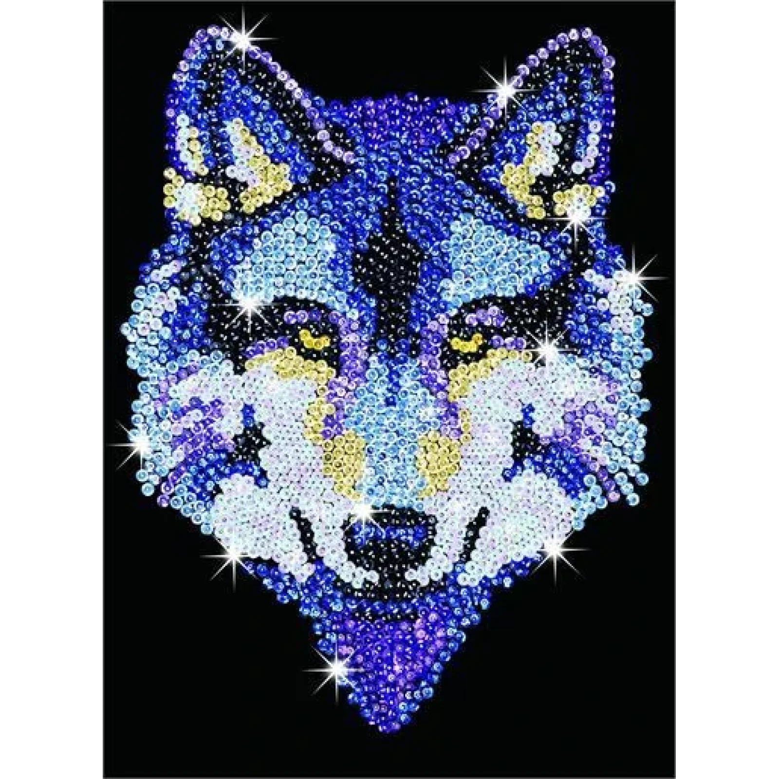 Набор для творчества Sequin Art BLUE Волк, SA1215 UA
