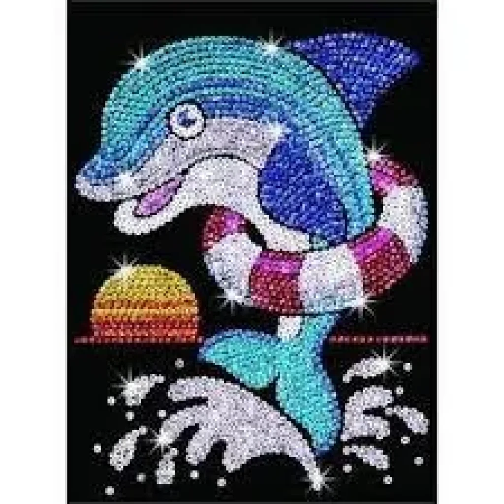 Набір для творчості Sequin Art RED Jack Dolphin SA1304 UA