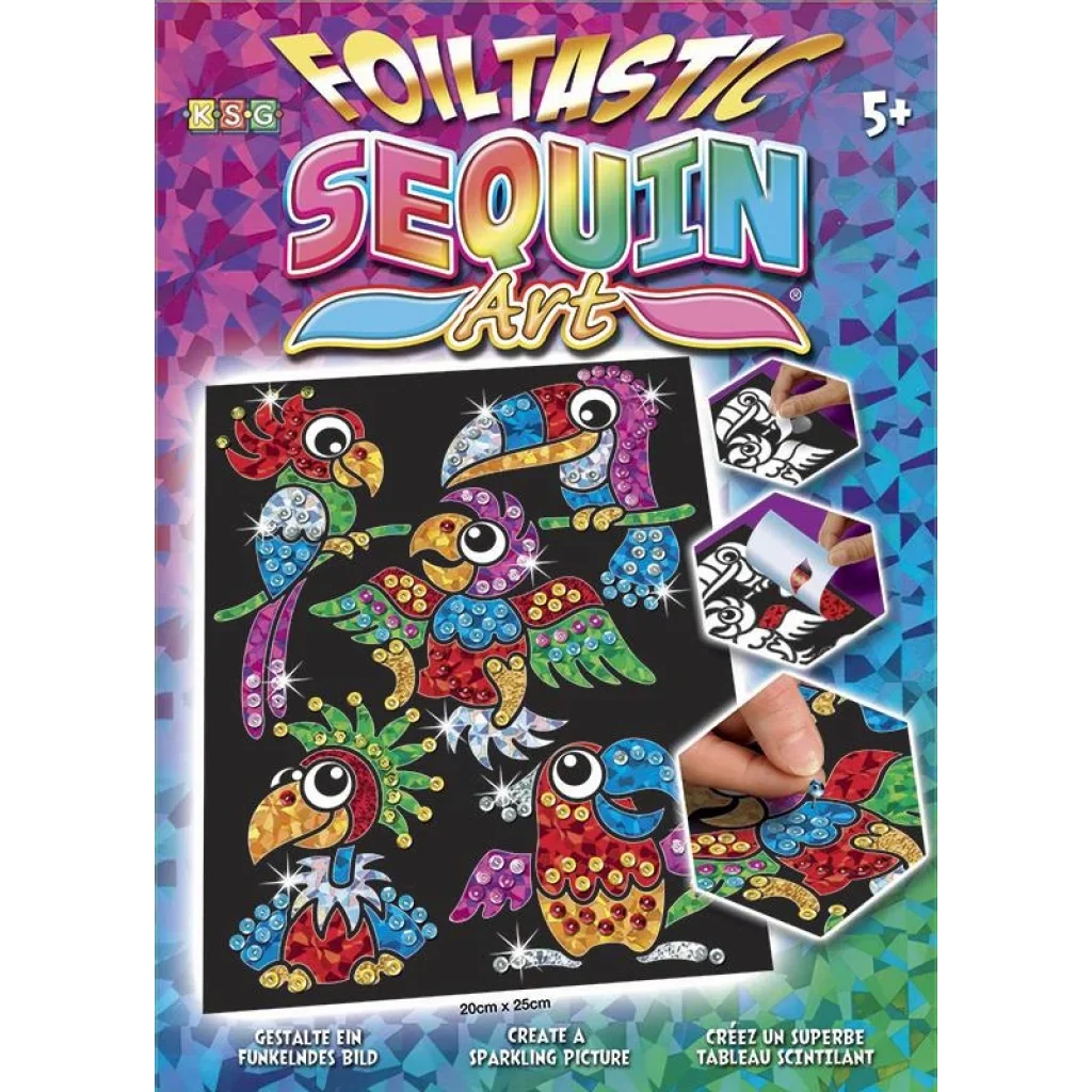 Набір для творчості Sequin Art FOILTASTIC Пташенята, SA1310 UA