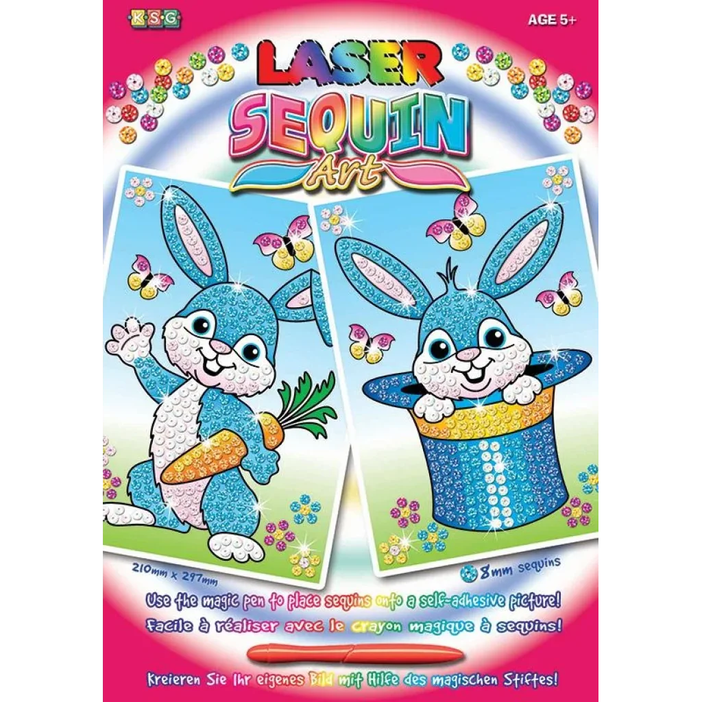 Набір для творчості Sequin Art LASER Rabbits SA1320 UA