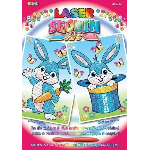 Набір для творчості Sequin Art LASER Rabbits SA1320 UA
