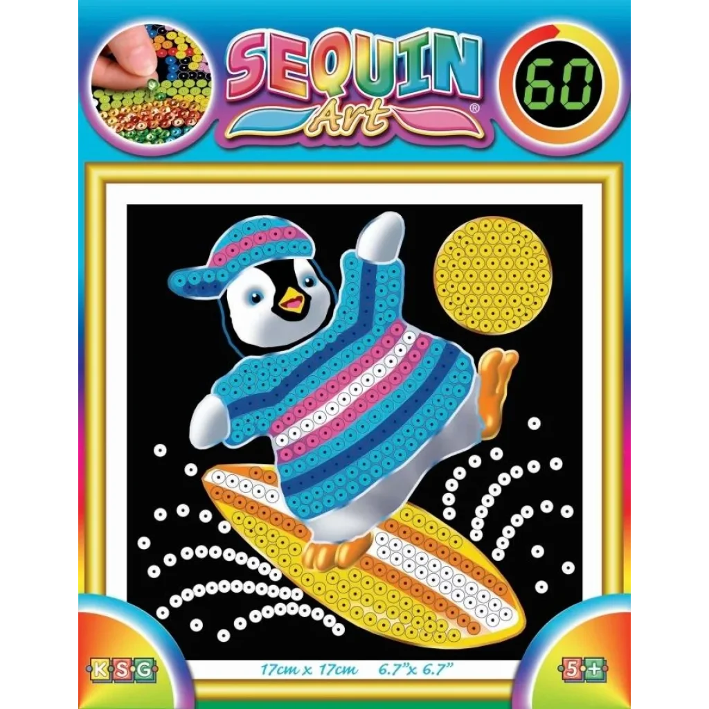 Набір для творчості Sequin Art 60 Penguin SA1328 UA
