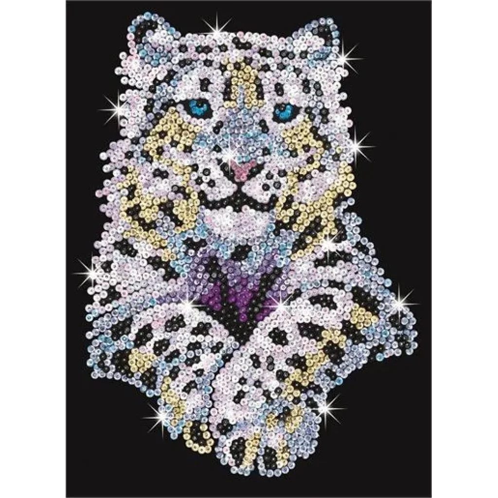 Набір для творчості Sequin Art BLUE Snow Leopard SA1404 UA