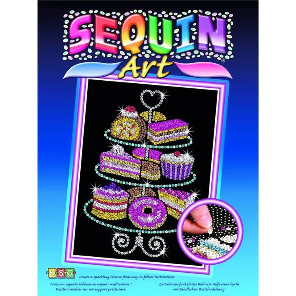 Набір для творчості Sequin Art BLUE Cakestand SA1423 UA