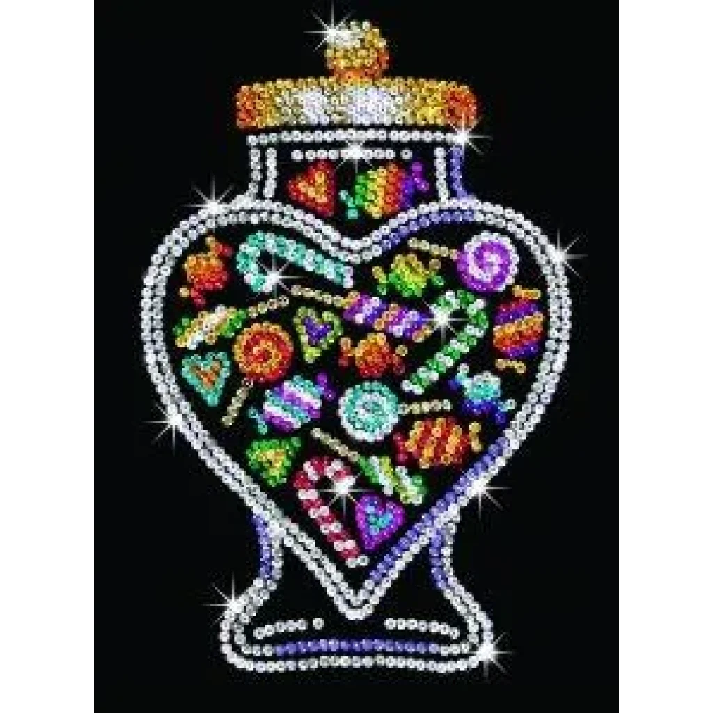 Набор для творчества Sequin Art ORANGE Candy Jar SA1505 UA