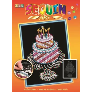 Набір для творчості Sequin Art ORANGE Birthday Cake SA1506 UA