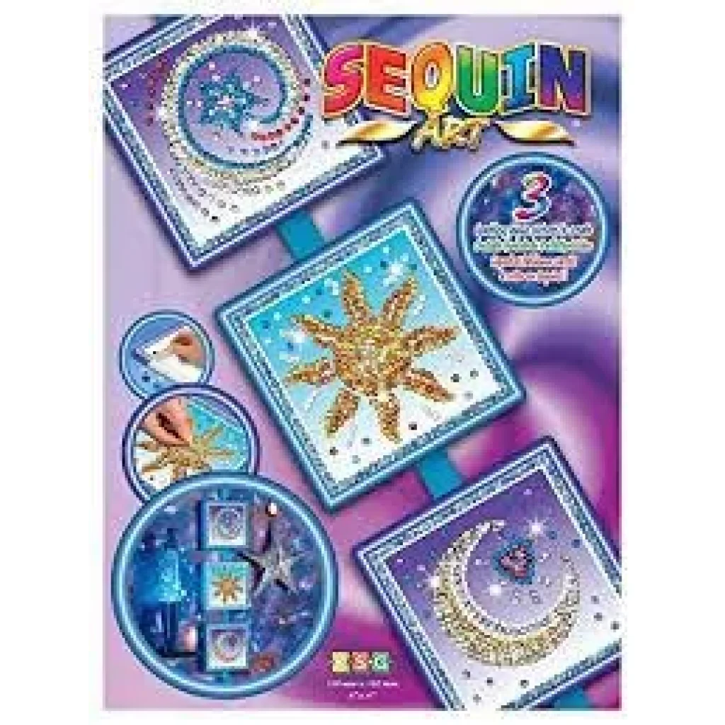 Набір для творчості Sequin Art SEASONS Cosmic, Sun, Moon and Stars SA1511 UA