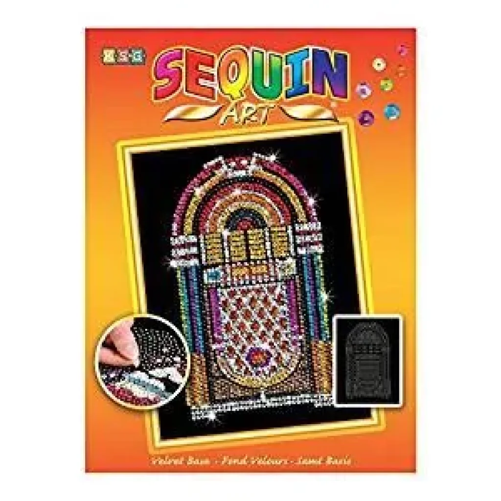 Набір для творчості Sequin Art ORANGE Jukebox SA1515 UA