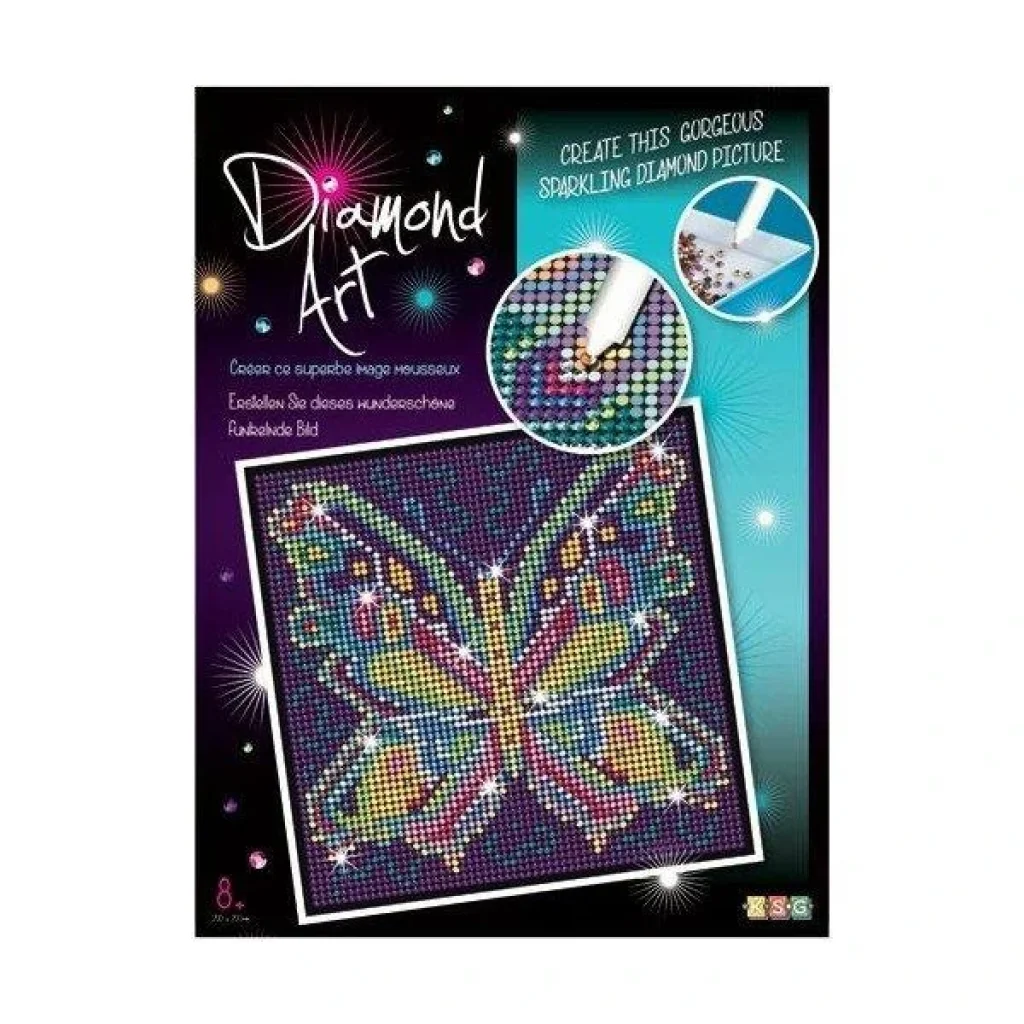 Набір для творчості Sequin Art DIAMOND ART Метелек, SA1526 UA