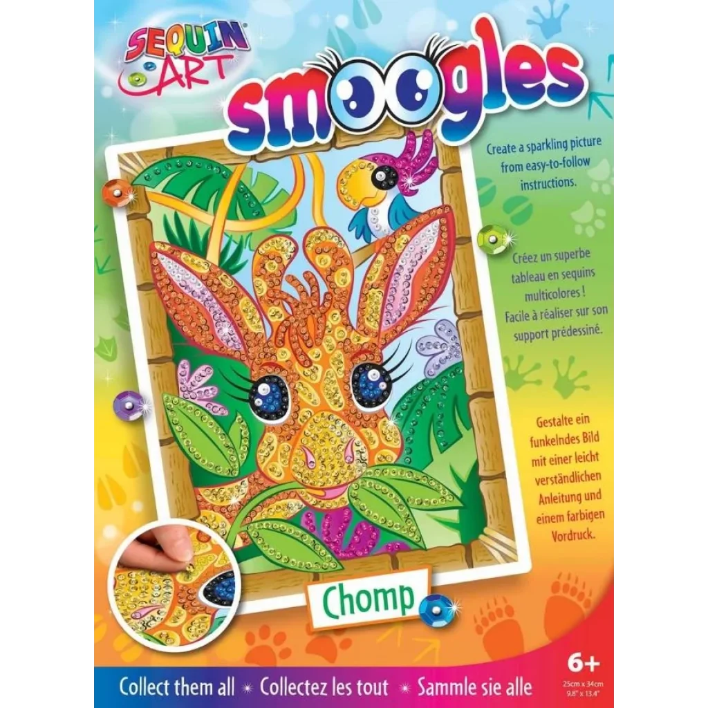 Набір для творчості Sequin Art SMOOGLES Жираф SA1822 UA