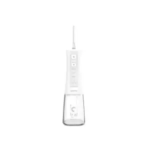 Іригатор ARDESTO портативний, чаша 300 мл, Li-ion акум., в компл. чохол, 6 насадок,USB-C > USB-A, білий (POI-F300WS) UA